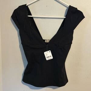 Free People Duo Corset Cami - Black